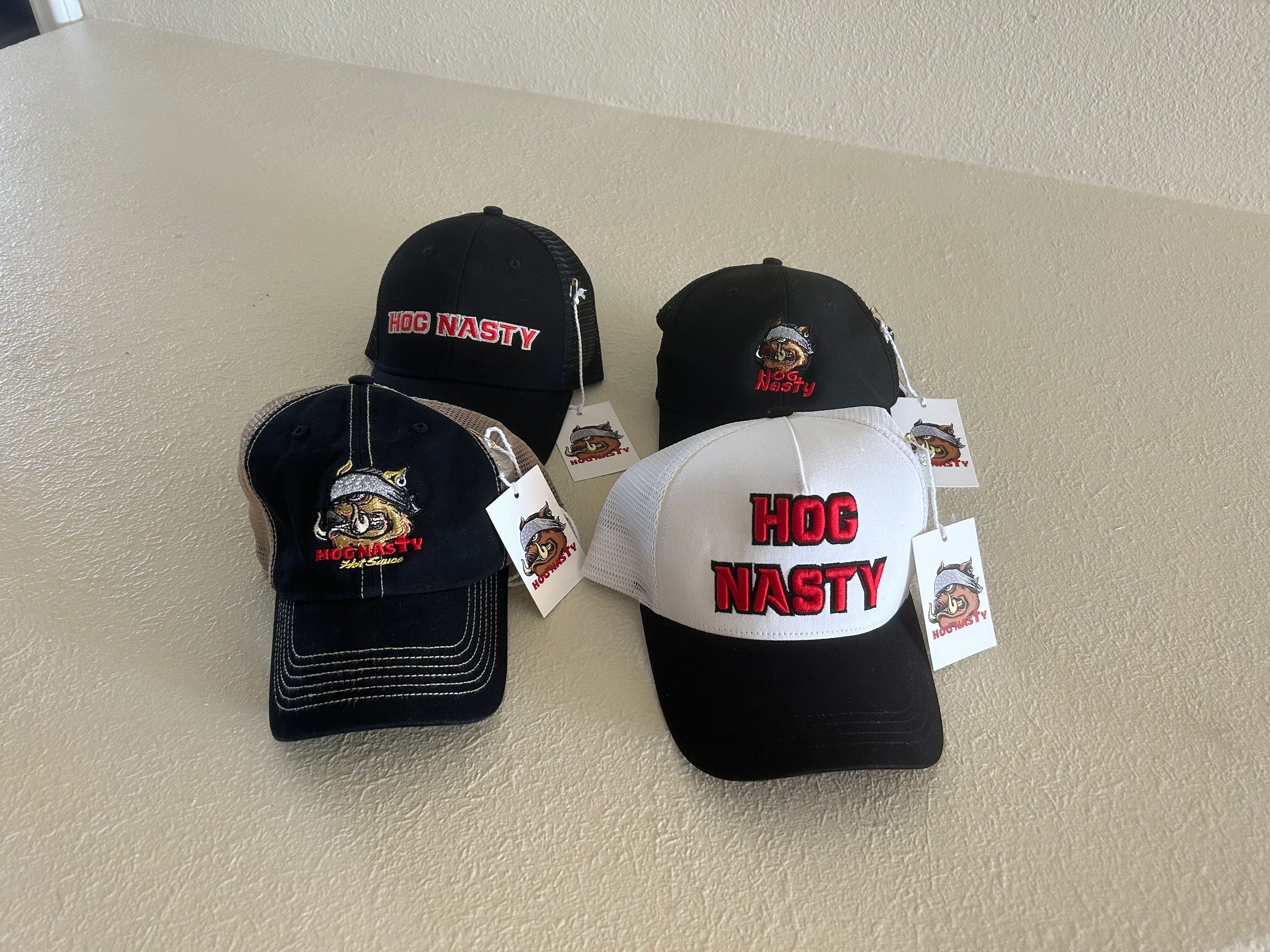 Hog Nasty hats and apparel